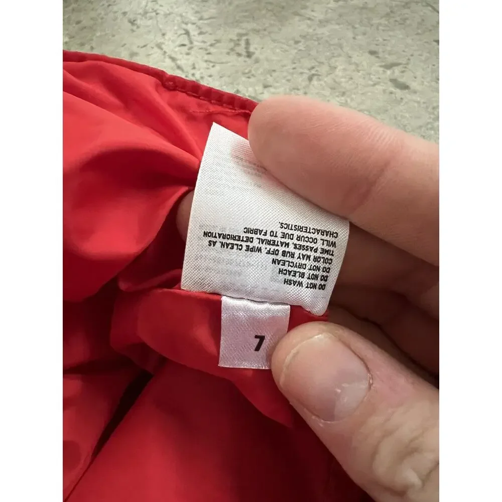 J.W.‎ Anderson red padded jumbo tote bag rare